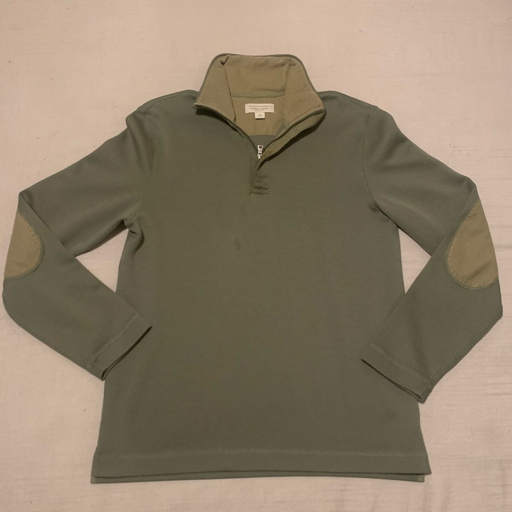 Banana Republic Green Crewneck Sweater